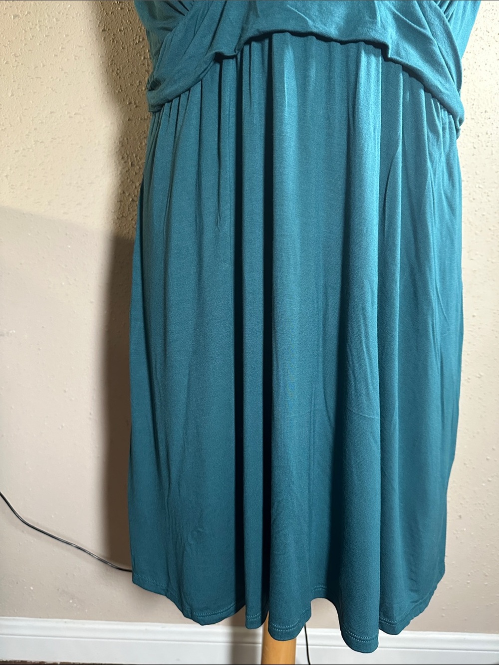Soma Serenity Short Bra Dress Deep Teal Women’s size XXL NEW Built in Bra - Picture 7 of 13